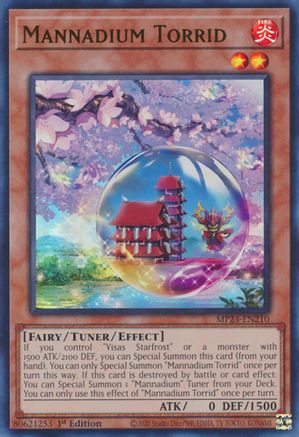 Mannadium Torrid (MP24-EN210) - Ultra Rare