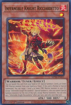 Infernoble Knight Ricciardetto (MP24-EN211) - Ultra Rare