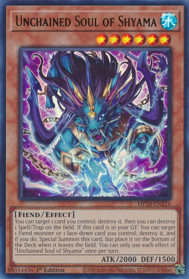 Unchained Soul of Shyama (MP24-EN216) - Ultra Rare