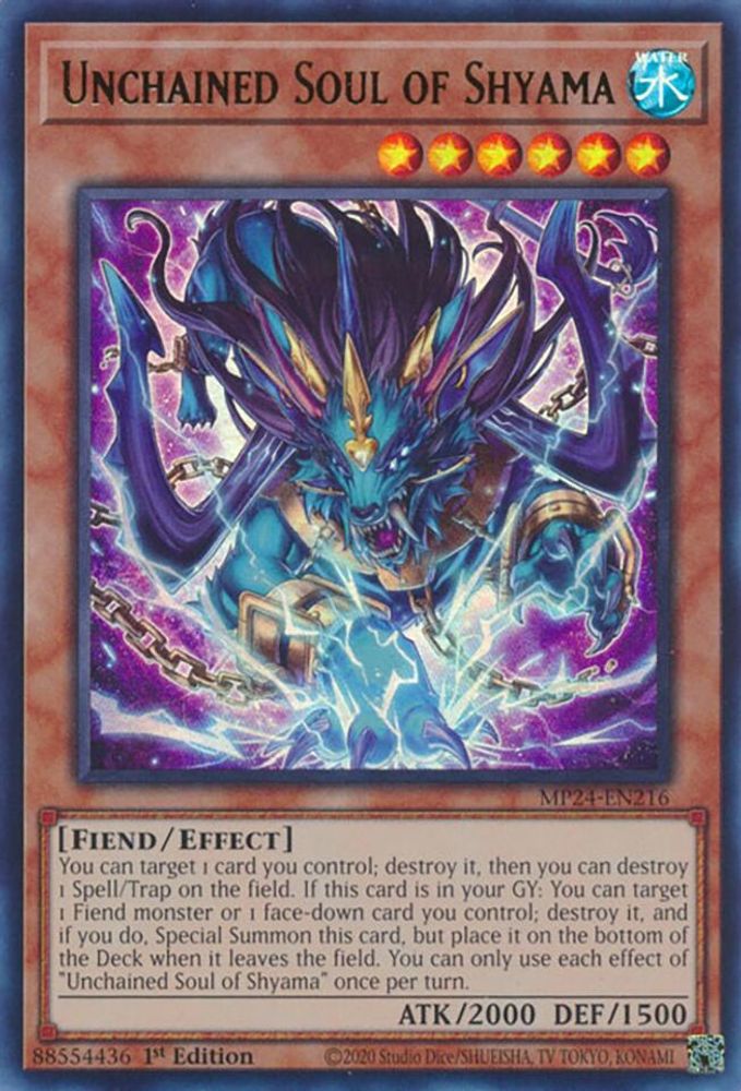 Unchained Soul of Shyama (MP24-EN216) - Ultra Rare