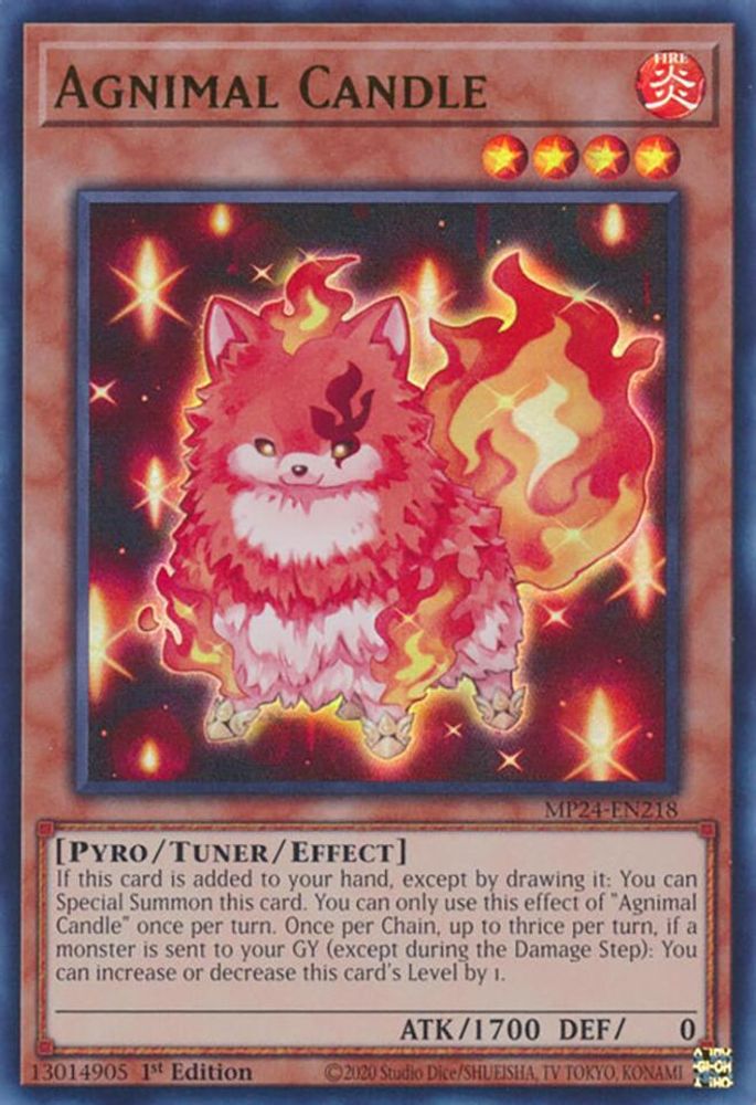 Agnimal Candle (MP24-EN218) - Ultra Rare