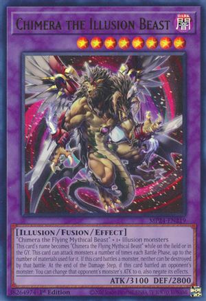 Chimera the Illusion Beast (MP24-EN219) - Ultra Rare