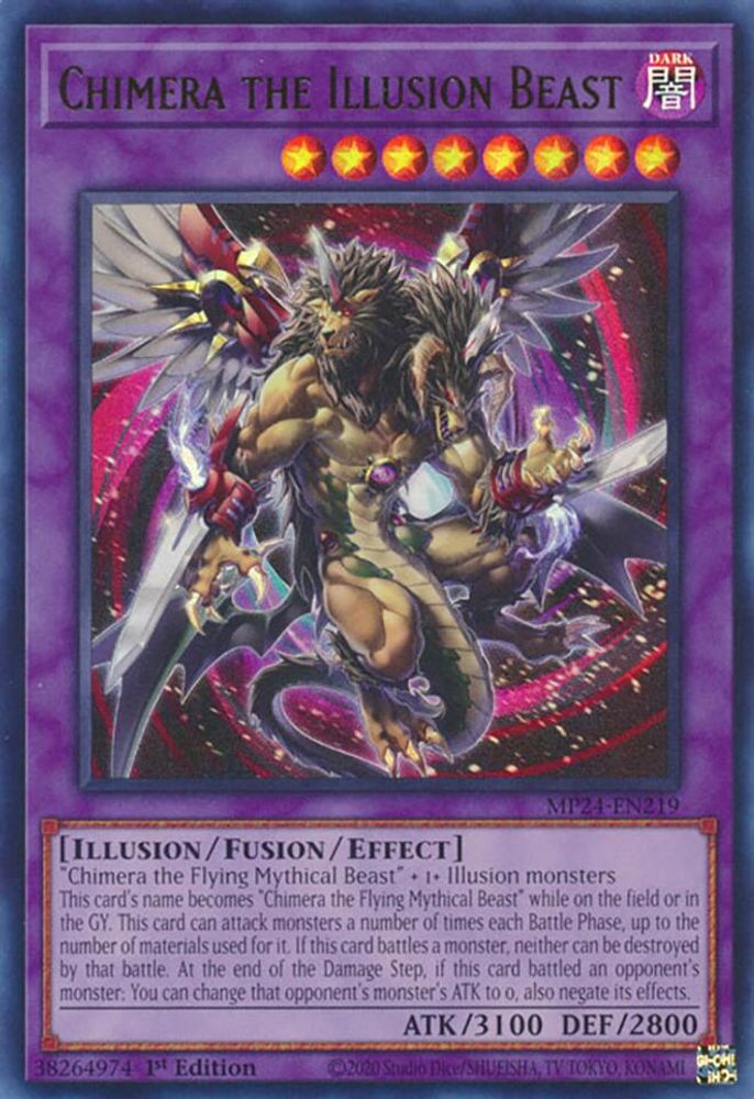Chimera the Illusion Beast (MP24-EN219) - Ultra Rare