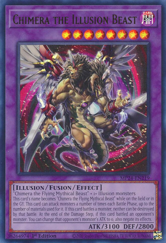 Chimera the Illusion Beast (MP24-EN219) - Ultra Rare