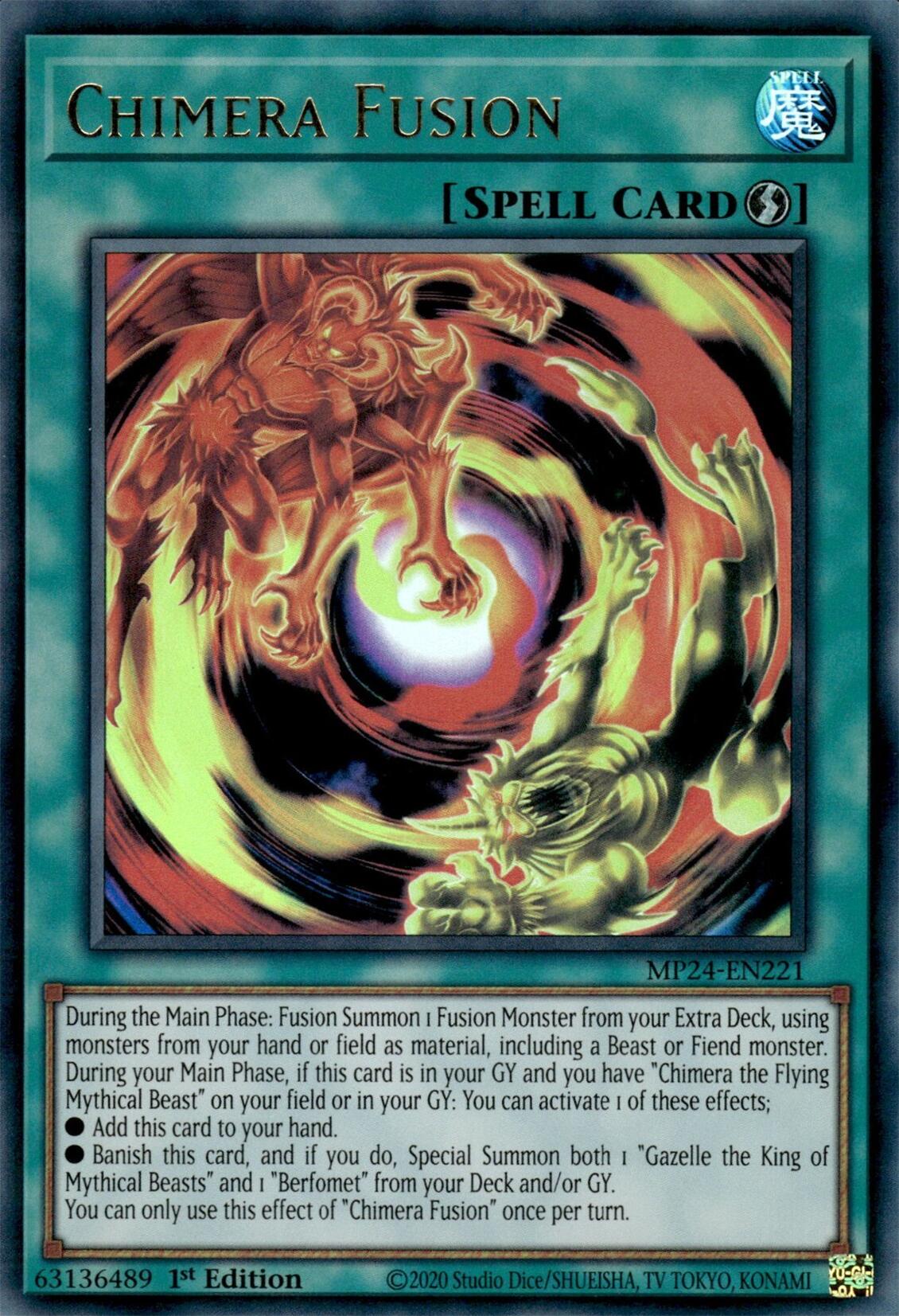 Chimera Fusion (MP24-EN221) - Ultra Rare