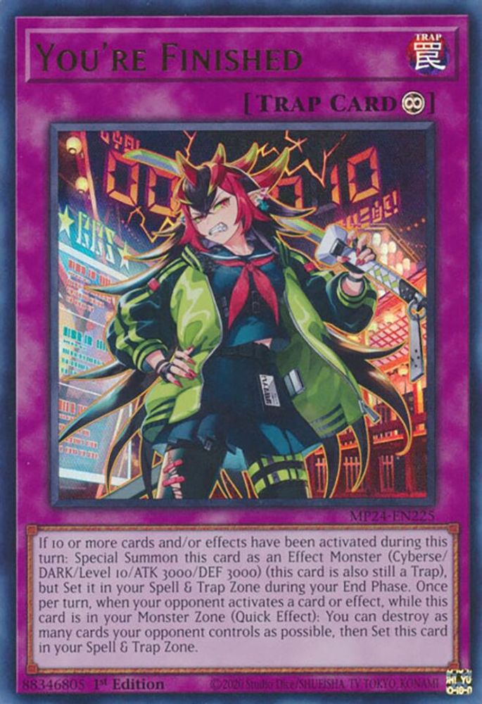 You're Finished (MP24-EN225) - Ultra Rare