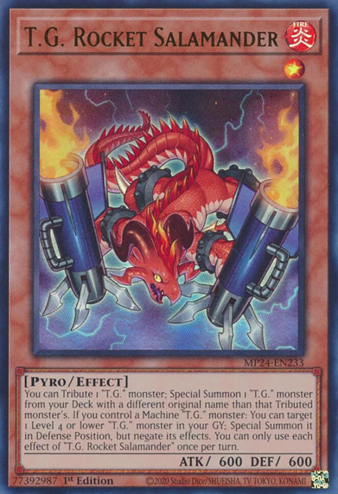 T.G. Rocket Salamander (MP24-EN233) - Ultra Rare