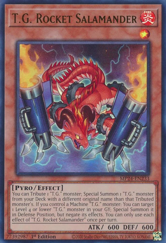 T.G. Rocket Salamander (MP24-EN233) - Ultra Rare