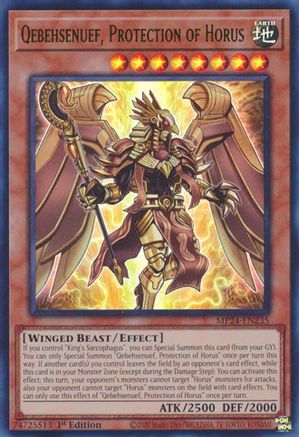 Qebehsenuef, Protection of Horus (MP24-EN235) - Ultra Rare
