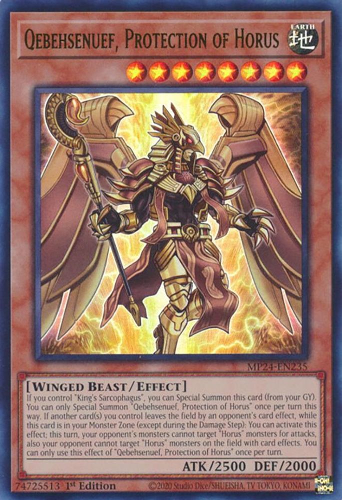 Qebehsenuef, Protection of Horus (MP24-EN235) - Ultra Rare