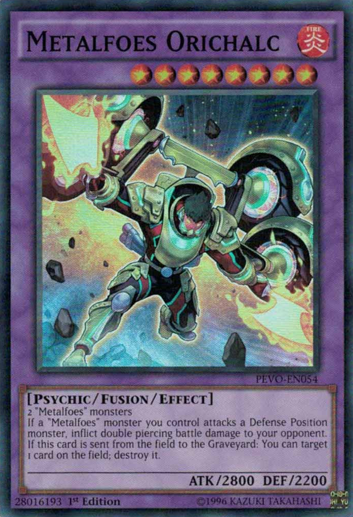 Metalfoes Orichalque [PEVO-EN054] Super Rare 