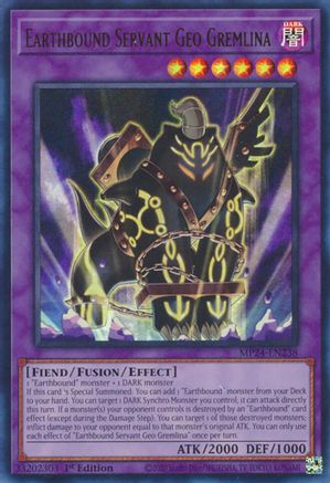 Earthbound Servant Geo Gremlina (MP24-EN238) - Ultra Rare