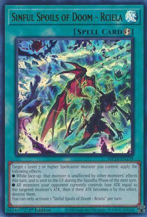 Sinful Spoils of Doom - Rciela (MP24-EN239) - Ultra Rare