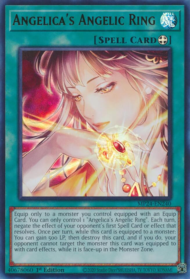 Angelica's Angelic Ring (MP24-EN240) - Ultra Rare