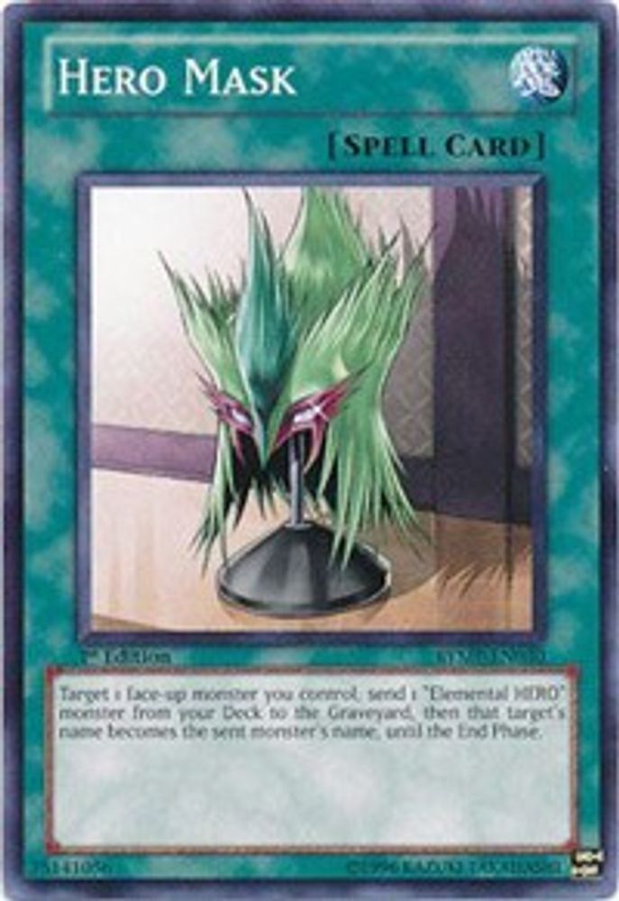 Hero Mask (RYMP-EN030) - Common