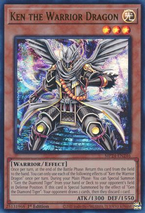 Ken the Warrior Dragon (MP24-EN246) - Ultra Rare