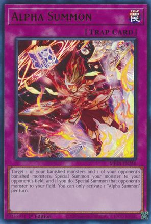 Alpha Summon (MP24-EN256) - Ultra Rare