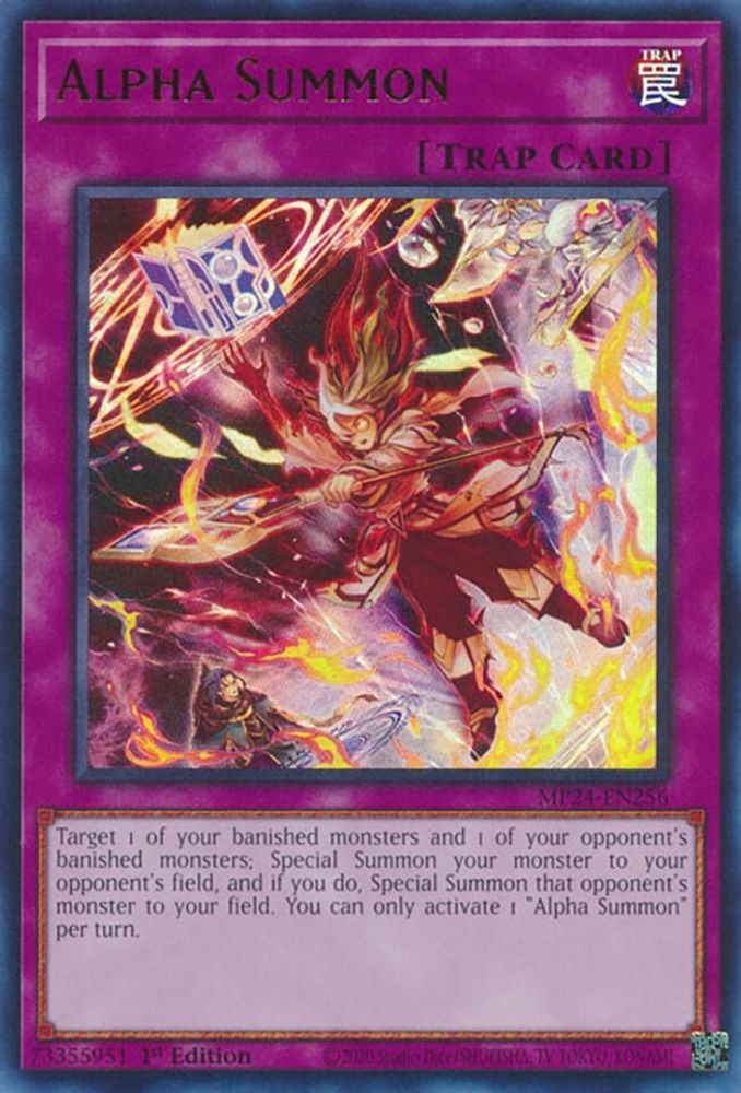 Alpha Summon (MP24-EN256) - Ultra Rare