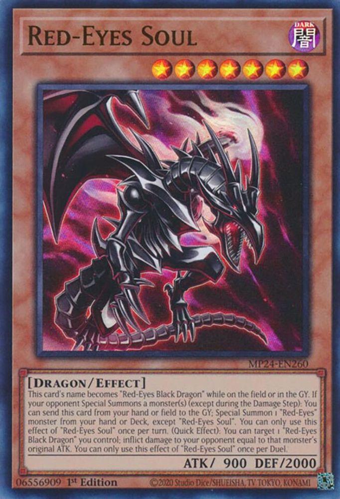 Red-Eyes Soul (MP24-EN260) - Ultra Rare