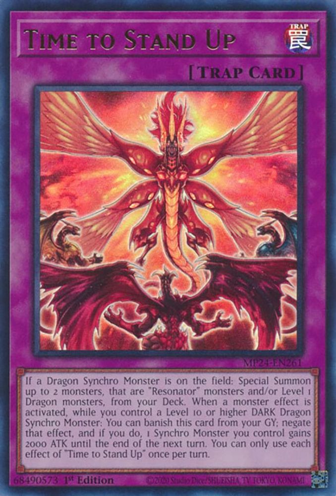 Time to Stand Up (MP24-EN261) - Ultra Rare