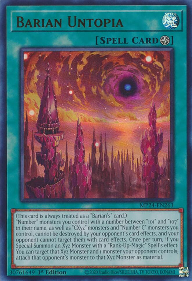 Barian Untopia (MP24-EN263) - Ultra Rare