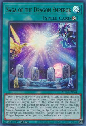 Saga of the Dragon Emperor (MP24-EN264) - Ultra Rare