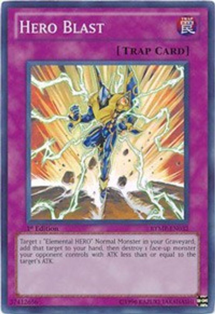 Hero Blast (RYMP-EN032) - Super Rare
