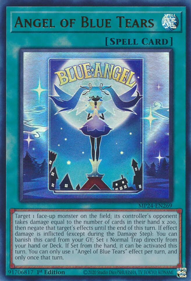 Angel of Blue Tears (MP24-EN269) - Ultra Rare