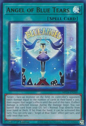 Angel of Blue Tears (MP24-EN269) - Ultra Rare