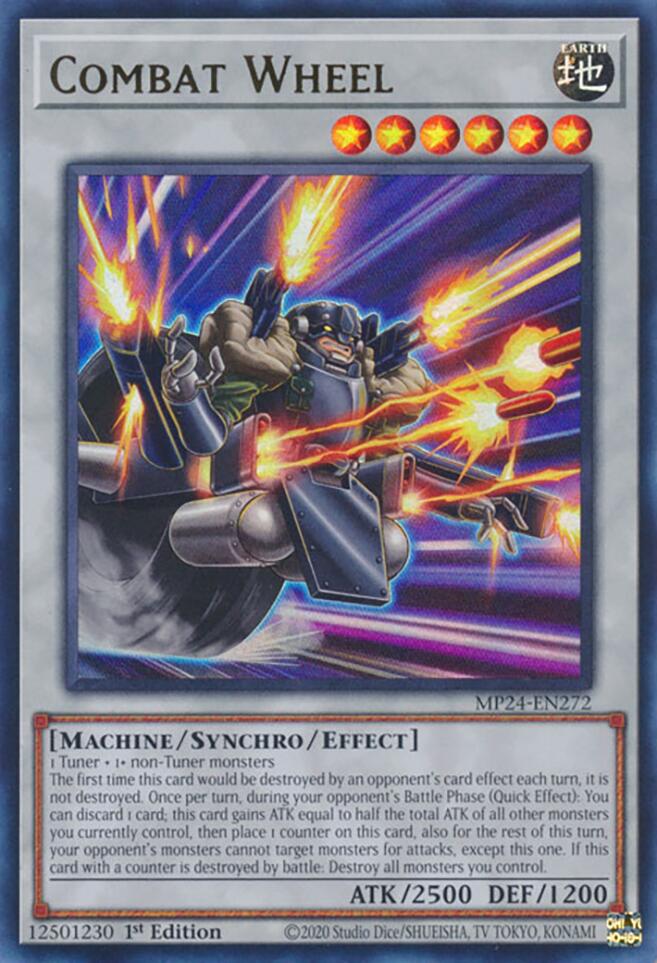 Combat Wheel (MP24-EN272) - Ultra Rare