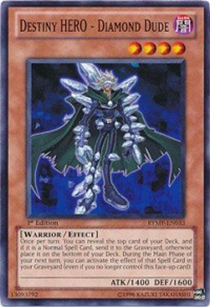 Destiny HERO - Diamond Dude (RYMP-EN033) - Common
