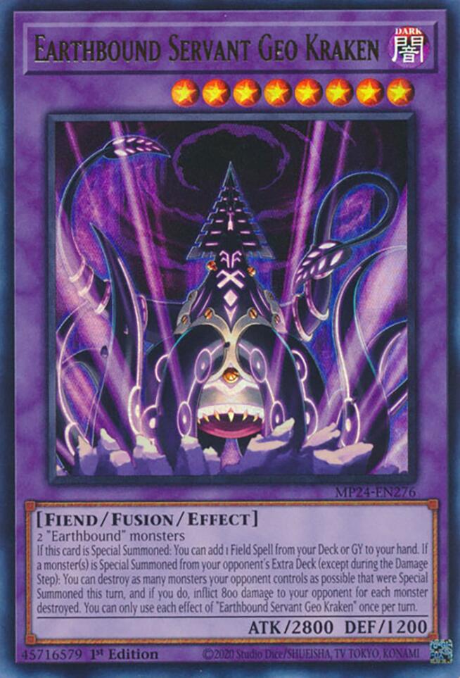 Earthbound Servant Geo Kraken (MP24-EN276) - Ultra Rare