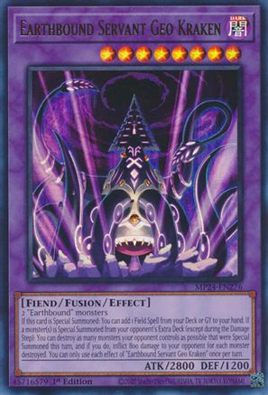 Earthbound Servant Geo Kraken (MP24-EN276) - Ultra Rare