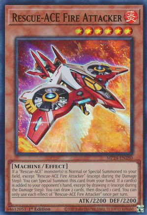 Rescue-ACE Fire Attacker (MP24-EN280) - Ultra Rare