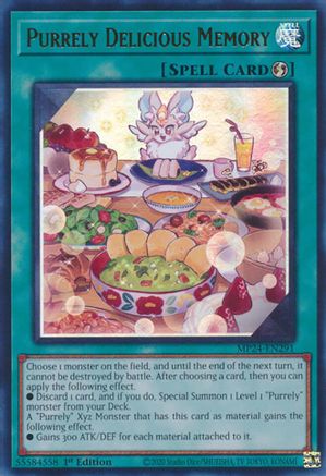 Purrely Delicious Memory (MP24-EN291) - Ultra Rare