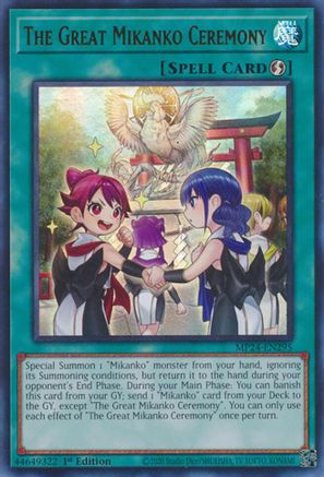 The Great Mikanko Ceremony (MP24-EN295) - Ultra Rare