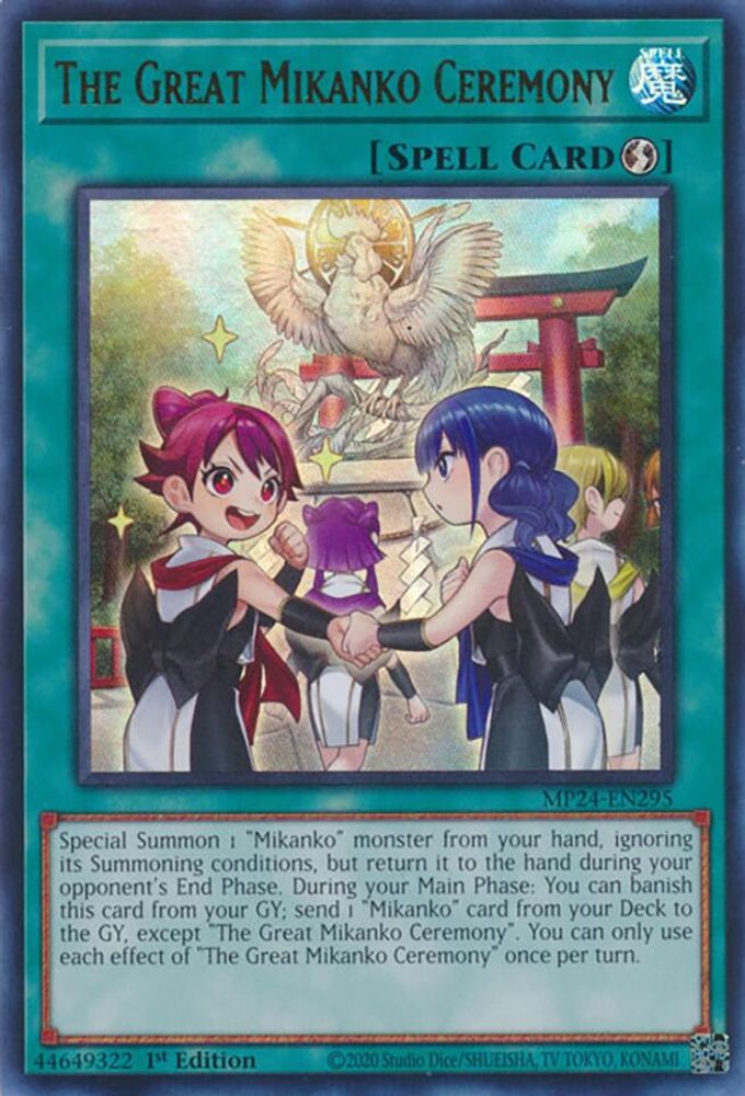 The Great Mikanko Ceremony (MP24-EN295) - Ultra Rare