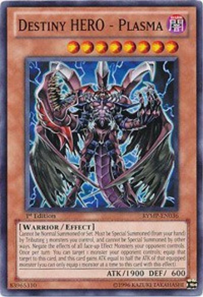 Destiny HERO - Plasma (RYMP-EN036) - Common