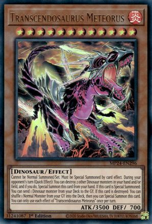 Transcendosaurus Meteorus (MP24-EN296) - Ultra Rare