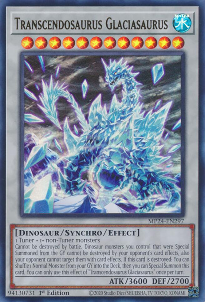 Transcendosaurus Glaciasaurus (MP24-EN297) - Ultra Rare
