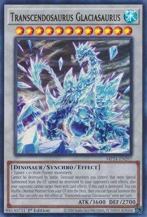 Transcendosaurus Glaciasaurus (MP24-EN297) - Ultra Rare