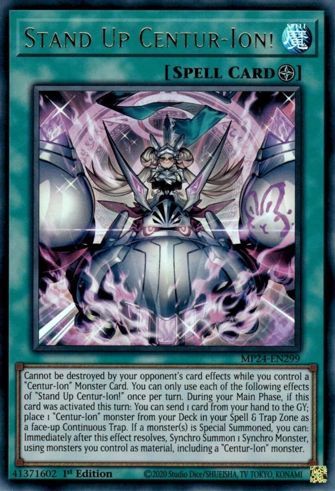 Stand Up Centur-Ion! (MP24-EN299) - Ultra Rare