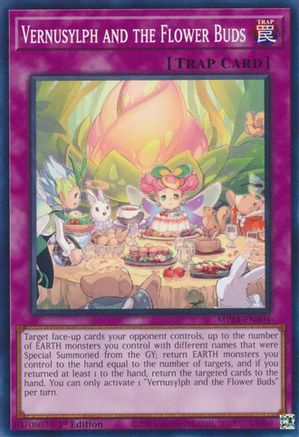 Vernusylph and the Flower Buds (MP24-EN304) - Common