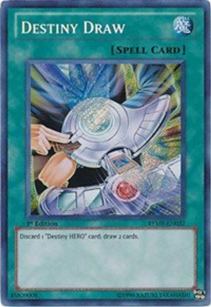 Destiny Draw (RYMP-EN037) - Secret Rare