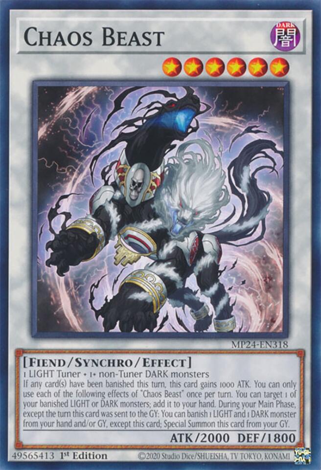 Chaos Beast (MP24-EN318) - Common