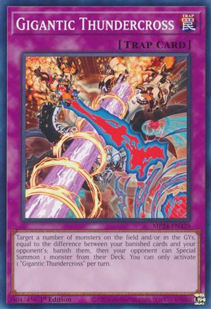 Gigantic Thundercross (MP24-EN329) - Common