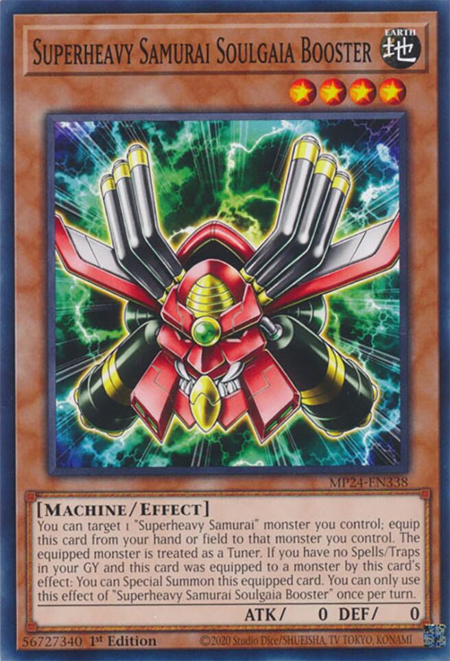 Superheavy Samurai Soulgaia Booster (MP24-EN338) - Common
