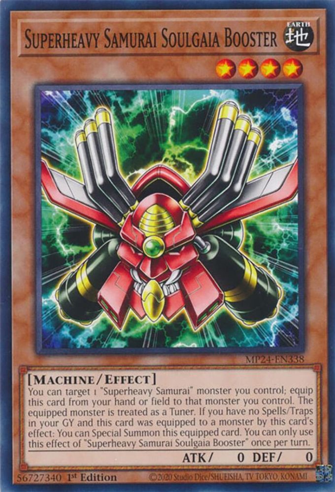 Superheavy Samurai Soulgaia Booster (MP24-EN338) - Common