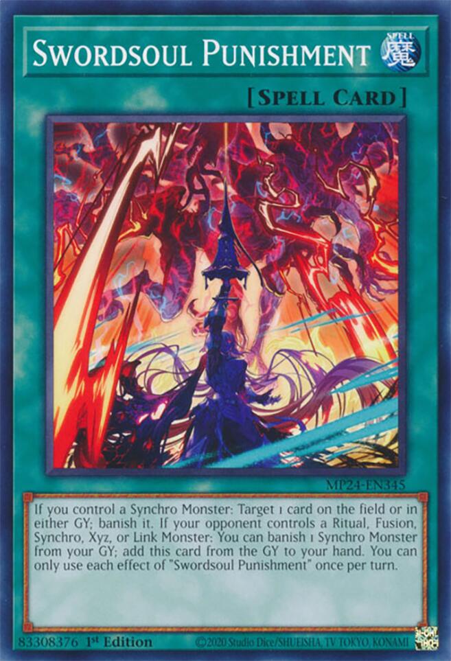 Swordsoul Punishment (MP24-EN345) - Common