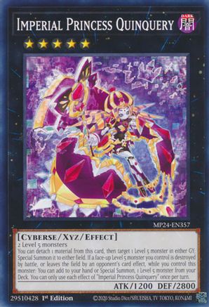 Imperial Princess Quinquery (MP24-EN357) - Common